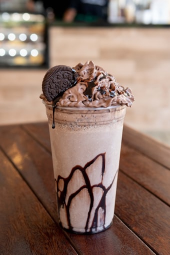 Chocolate malt shake