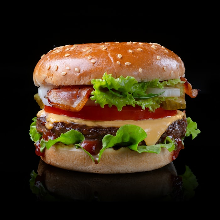 Garden veggie burger